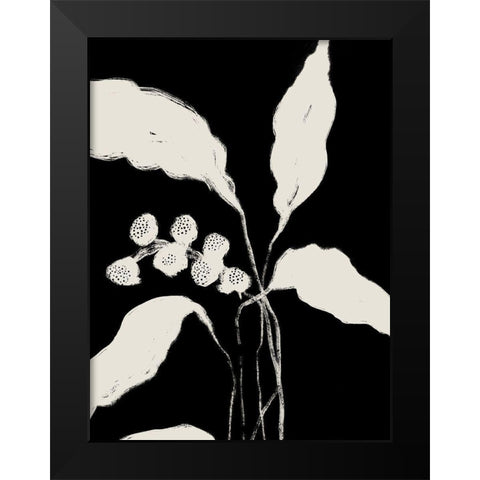 New Growth II  Black Modern Wood Framed Art Print by Holam, Nicholas