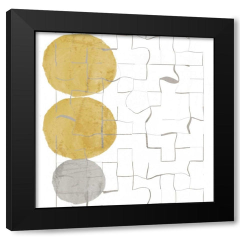 Open Portal Black Modern Wood Framed Art Print with Double Matting by Orlov, Irena