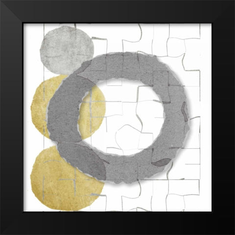 Portal Black Modern Wood Framed Art Print by Orlov, Irena