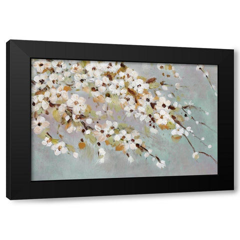 Spring Time II Black Modern Wood Framed Art Print by Orlov, Irena