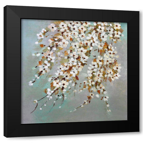 Greenways Black Modern Wood Framed Art Print by Orlov, Irena