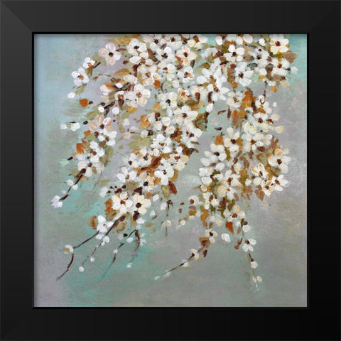 Greenways Black Modern Wood Framed Art Print by Orlov, Irena