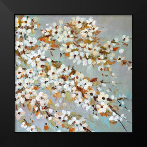 Seafill Black Modern Wood Framed Art Print by Orlov, Irena