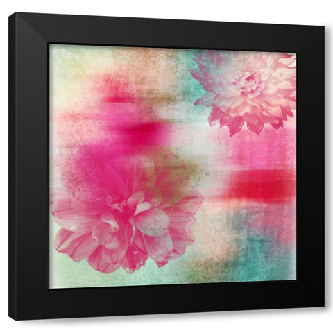 Life and Flowers Black Modern Wood Framed Art Print by Orlov, Irena