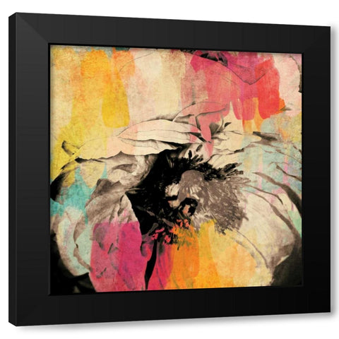 August II Black Modern Wood Framed Art Print with Double Matting by Orlov, Irena