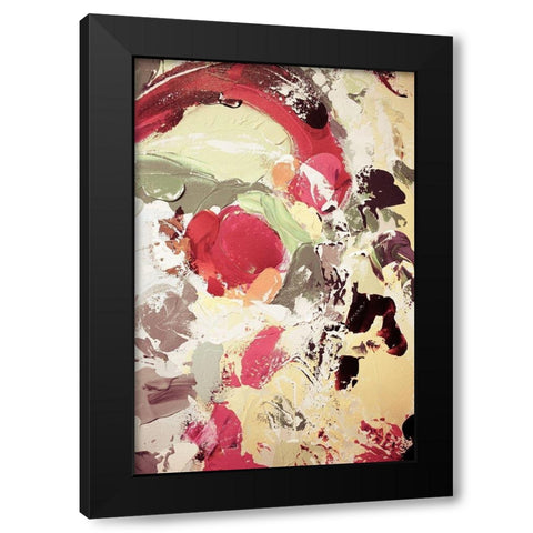 Creole I Black Modern Wood Framed Art Print with Double Matting by Orlov, Irena