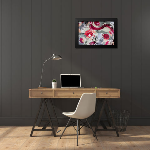 Creole II Black Modern Wood Framed Art Print by Orlov, Irena