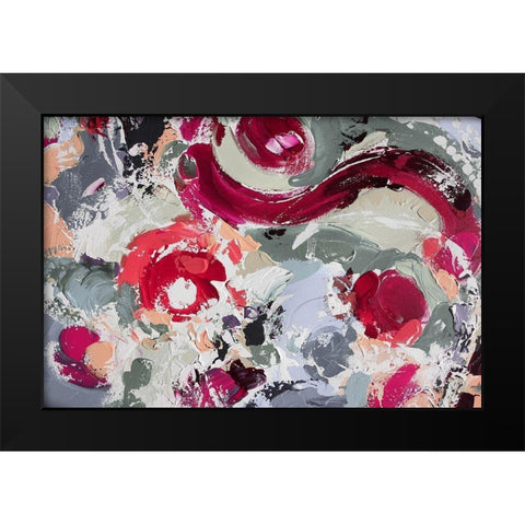 Creole II Black Modern Wood Framed Art Print by Orlov, Irena