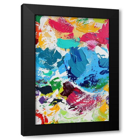 Creole III Black Modern Wood Framed Art Print by Orlov, Irena
