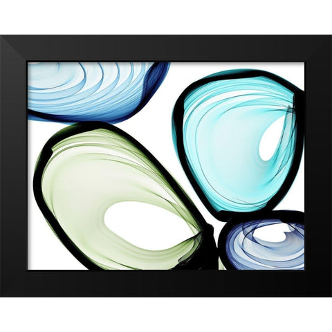 Only a Few VII Black Modern Wood Framed Art Print by Orlov, Irena