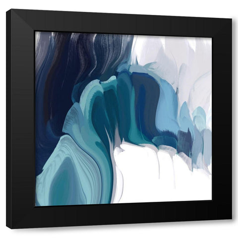 Passage between the rocks I Black Modern Wood Framed Art Print with Double Matting by Orlov, Irena