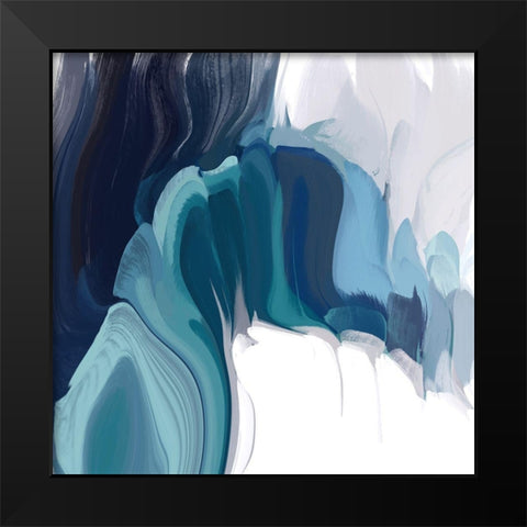 Passage between the rocks I Black Modern Wood Framed Art Print by Orlov, Irena