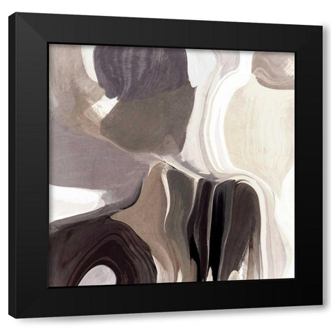 Behind the Surace II Black Modern Wood Framed Art Print by Orlov, Irena