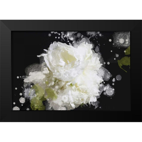 Blow Away on the Wind II Black Modern Wood Framed Art Print by Orlov, Irena