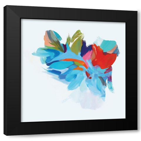 Miracle Flower I  Black Modern Wood Framed Art Print by Orlov, Irena