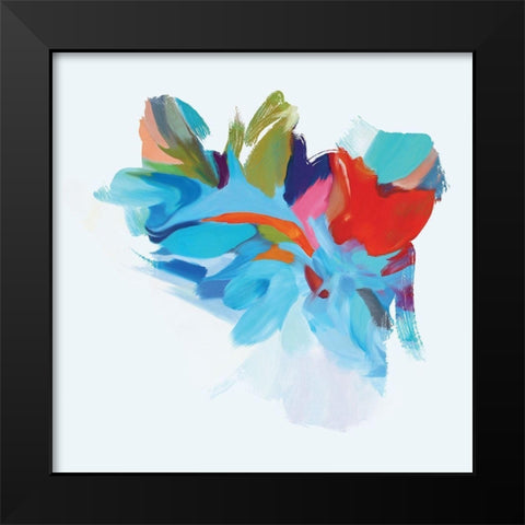 Miracle Flower I  Black Modern Wood Framed Art Print by Orlov, Irena