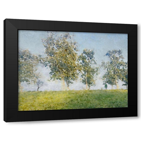 Forest Landscape II Black Modern Wood Framed Art Print by Orlov, Irena