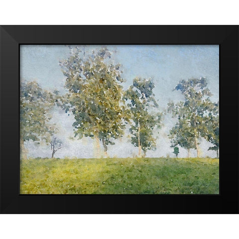 Forest Landscape II Black Modern Wood Framed Art Print by Orlov, Irena
