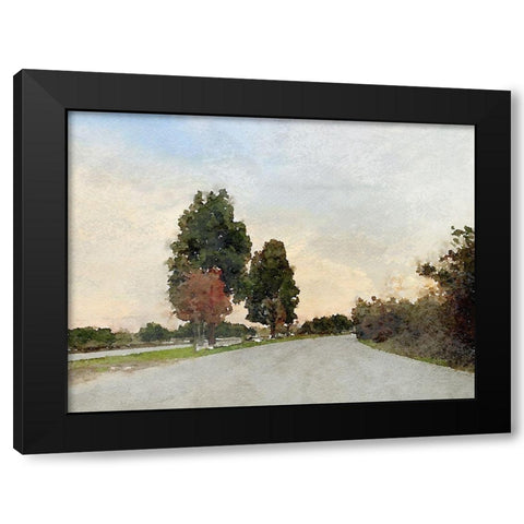 Quiet place III Black Modern Wood Framed Art Print with Double Matting by Orlov, Irena