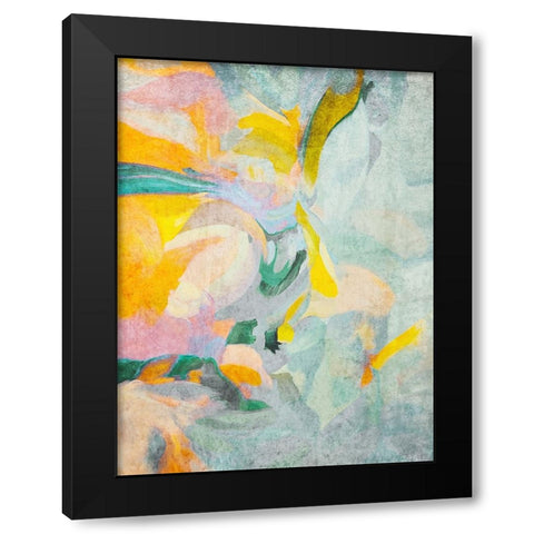 Neutral Flow II  Black Modern Wood Framed Art Print by Orlov, Irena