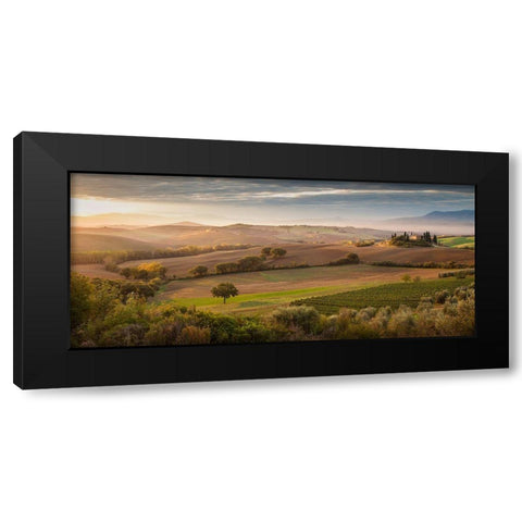 Fairyland at Dawn  Black Modern Wood Framed Art Print by Svoboda