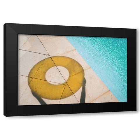 In summer Black Modern Wood Framed Art Print with Double Matting by Gispert, Salgado