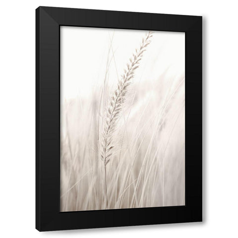 Grass Black Modern Wood Framed Art Print by Studio III