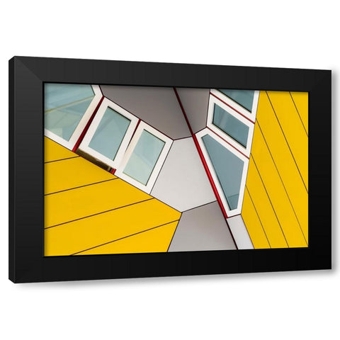 Vangindertael - Modest Tribute to P. B. Black Modern Wood Framed Art Print by Vangindertael