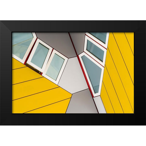 Vangindertael - Modest Tribute to P. B. Black Modern Wood Framed Art Print by Vangindertael