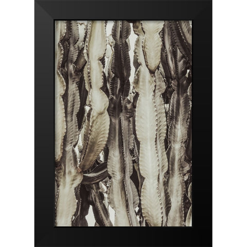 Studio III - Cactus 001  Black Modern Wood Framed Art Print by Studio III