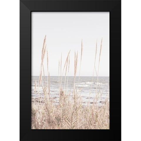 Studio III - Beach Vass 001 Black Modern Wood Framed Art Print by Studio III