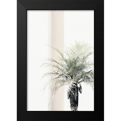 Studio III - Palm Tree  Black Modern Wood Framed Art Print by Studio III