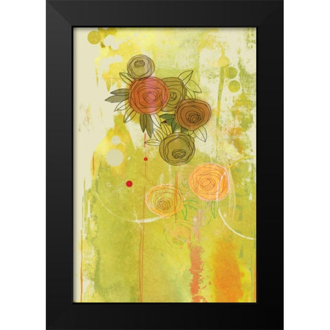 For You Black Modern Wood Framed Art Print by PI Studio