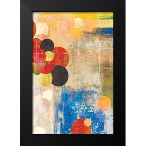 Spherical II Black Modern Wood Framed Art Print by PI Studio