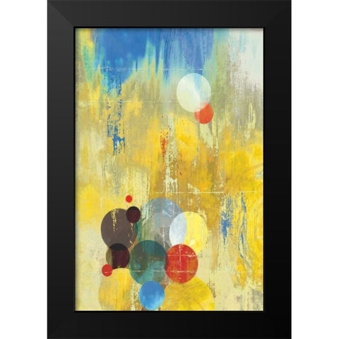 Spherical III Black Modern Wood Framed Art Print by PI Studio