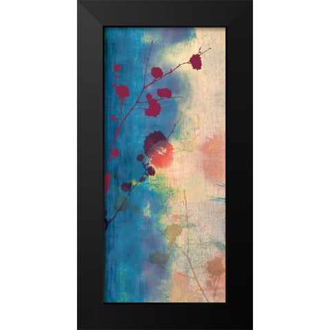 Bliss Black Modern Wood Framed Art Print by PI Studio