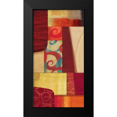 Conversion I Black Modern Wood Framed Art Print by PI Studio