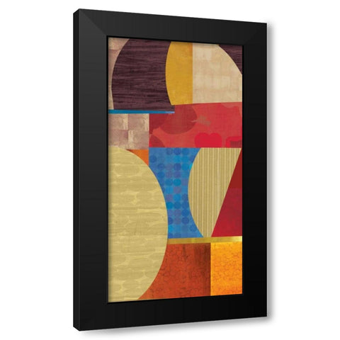 Conversion II Black Modern Wood Framed Art Print with Double Matting by PI Studio