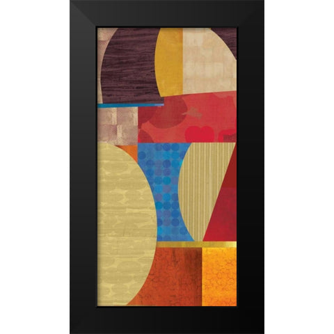 Conversion II Black Modern Wood Framed Art Print by PI Studio