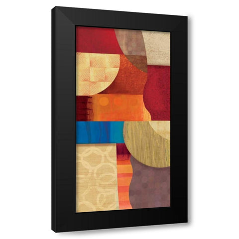 Conversion III Black Modern Wood Framed Art Print with Double Matting by PI Studio