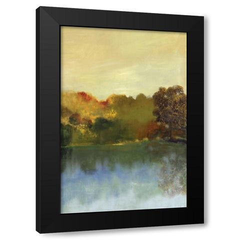 Natural Black Modern Wood Framed Art Print by PI Studio