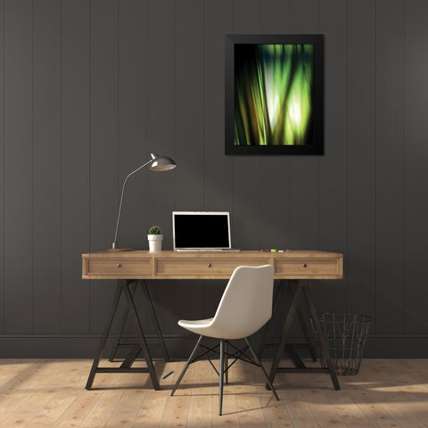 Organic I Black Modern Wood Framed Art Print by PI Studio