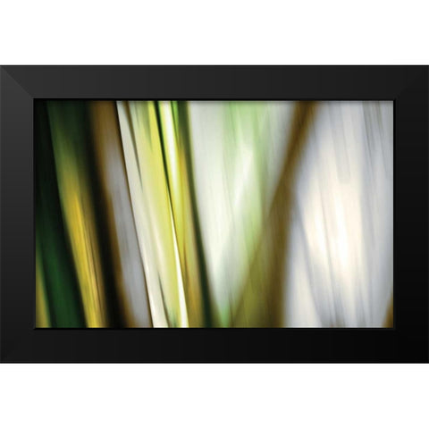 Organic II Black Modern Wood Framed Art Print by PI Studio