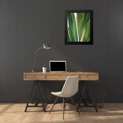 Organic IV Black Modern Wood Framed Art Print by PI Studio