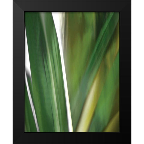 Organic IV Black Modern Wood Framed Art Print by PI Studio