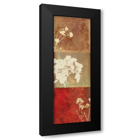 Rustique II Black Modern Wood Framed Art Print with Double Matting by PI Studio