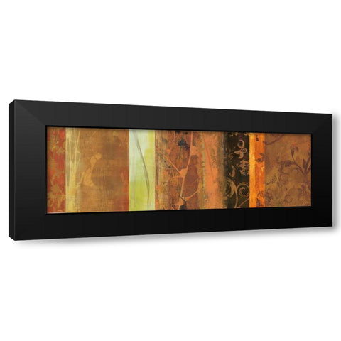 Autumn Soprana Black Modern Wood Framed Art Print with Double Matting by PI Studio