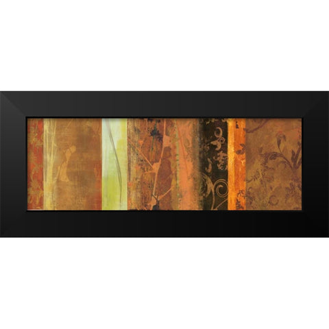 Autumn Soprana Black Modern Wood Framed Art Print by PI Studio