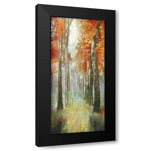 Path of Dreams Black Modern Wood Framed Art Print with Double Matting by PI Studio