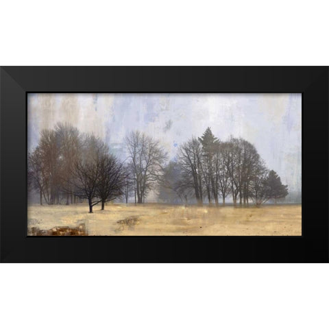 Halo Black Modern Wood Framed Art Print by PI Studio